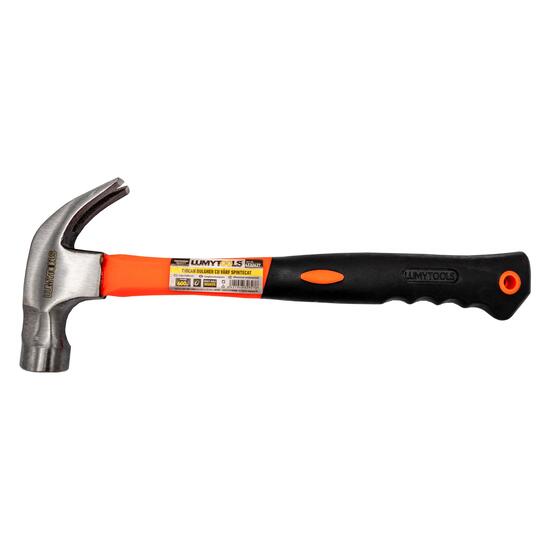 Ciocan dulgher varf spintecat 600 g, maner cauciuc-fibra de sticla LUMYTOOLS LT32627