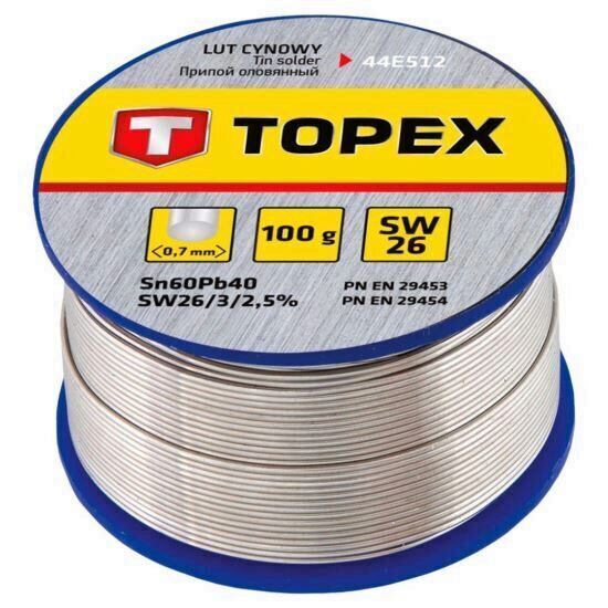 Fludor 60% Sn 100 gr TOPEX
