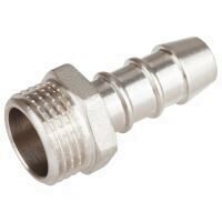 Racord cu filet exterior din nichel pentru furtun Di[inch]: 3/4; De[mm]: 18 EVOSANITARY 667090
