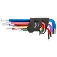 Set chei hexagonale 9 piese 1.5-10 mm TOPEX 35D966