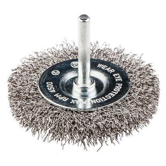 Perie sarma inox cu ax GRAPHITE