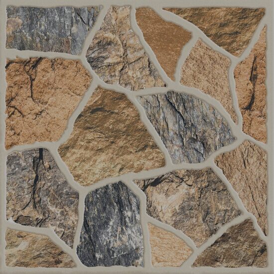 Gresie portelanata maro SORENTO 9355 model piatra 33,3x33,3 cm