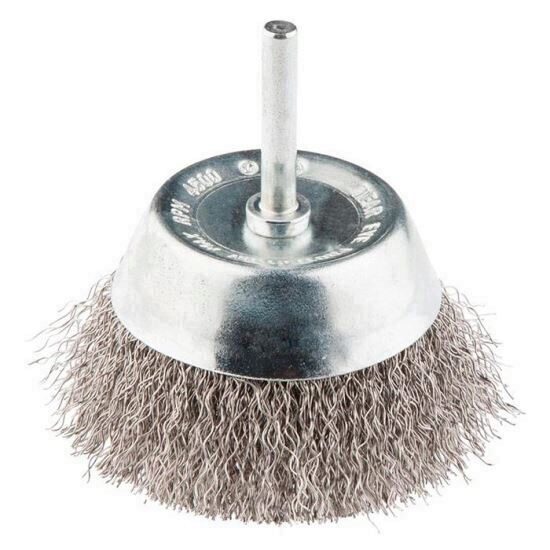 Perie cupa sarma inox cu ax GRAPHITE