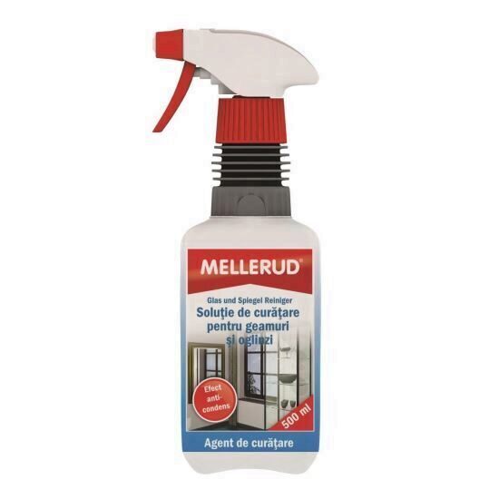 Soluție pentru curățarea geamurilor și oglinzilor 500 ml MELLERUD 760012