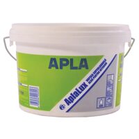 Vopsea superlavabilă pentru interior AplaLux, alb, putere mare de acoperire, 2,5 L