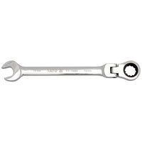 Cheie combinata articulata cu clichet cap flexibil 17 mm YATO YT-1683