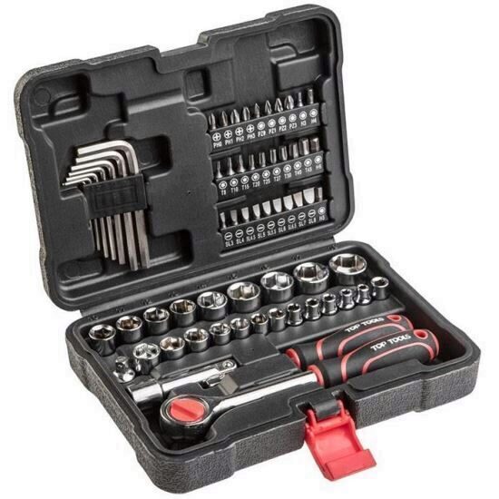 Set tubulare 3/8" 63 piese TOPEX 38D515