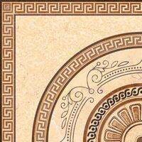 Gresie bej INDIA 9481 model ornament 45x45 cm