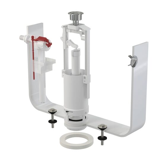 Set mecanism WC cu act. simpla si alimentare laterala SA2000 3/8" A15
