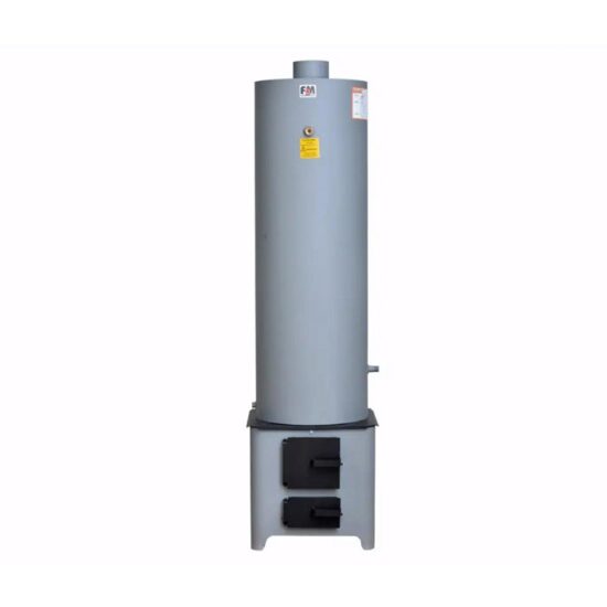 Ansamblu boiler 90 L, cu uși din fontă și termometru, 120 °C, FM