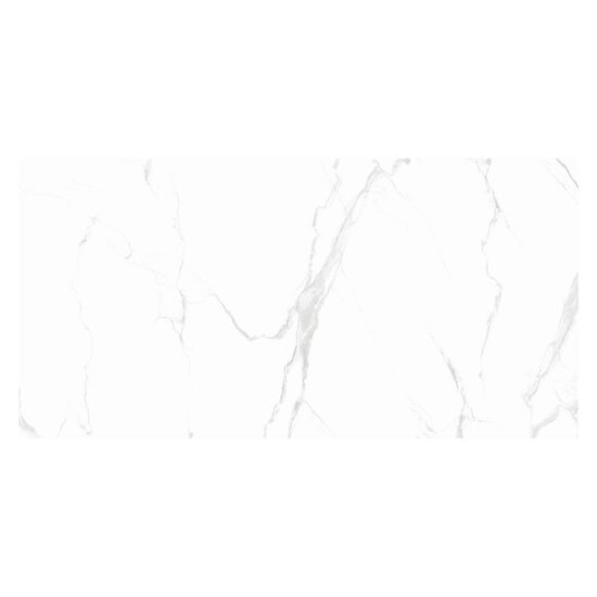 Gresie CARRARA CLASSIC CLA3 model marmura 60x120 cm, culoare alba
