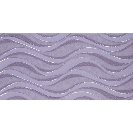 Piesa decorativa 2631 IZOLA WAVES LILA 25x50 cm