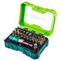 Set biti cu suport capat 32 piese VERTO 66H620