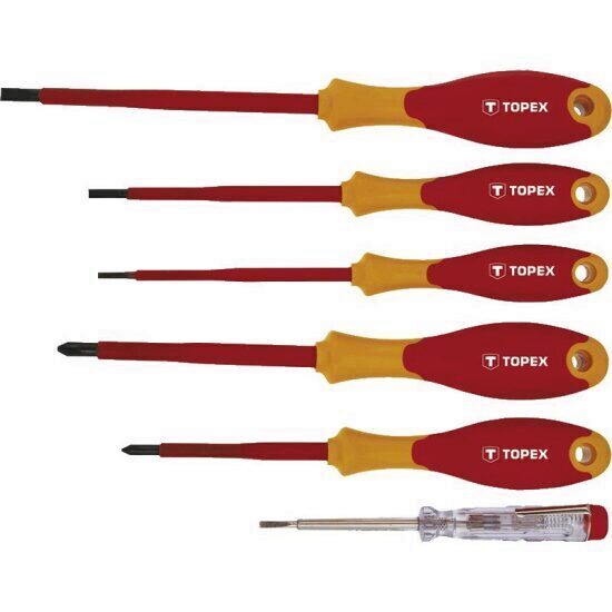 Set 6 surubelnite 1000V TOPEX 39D150