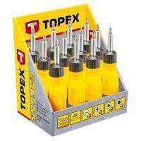 Set biti cu suport capat 14 piese TOPEX 39D518