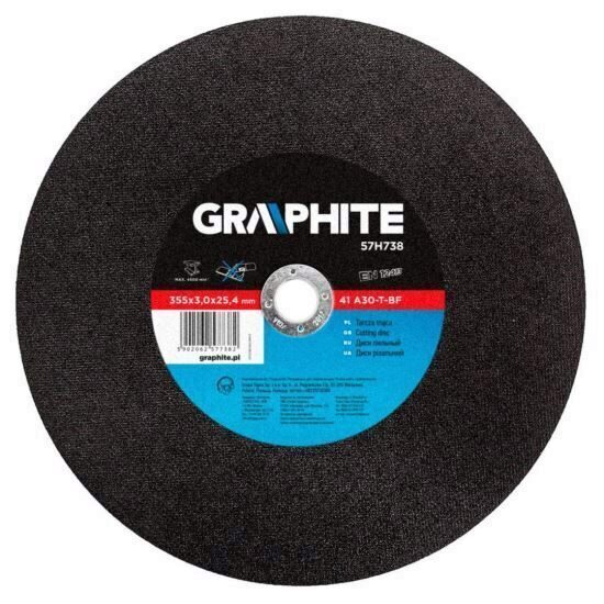 Disc taiere metal GRAPHITE