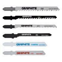 Set 6 lame pentru fierastrau vertical GRAPHITE 57H754