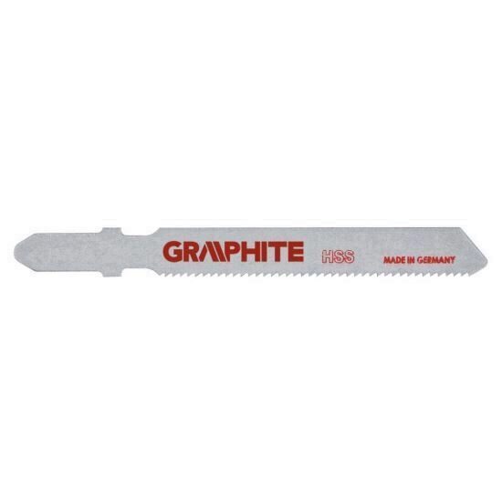 Set 2 lame pentru fierastrau vertical 50x75 mm 21TPI GRAPHITE 57H767