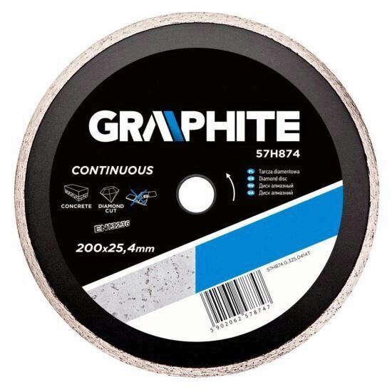 Disc diamantat continuu GRAPHITE