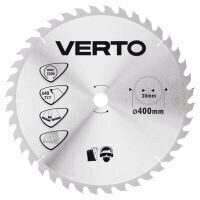 Lama circulara fierastrau 400x30 mm, 40 dinti VERTO 61H146