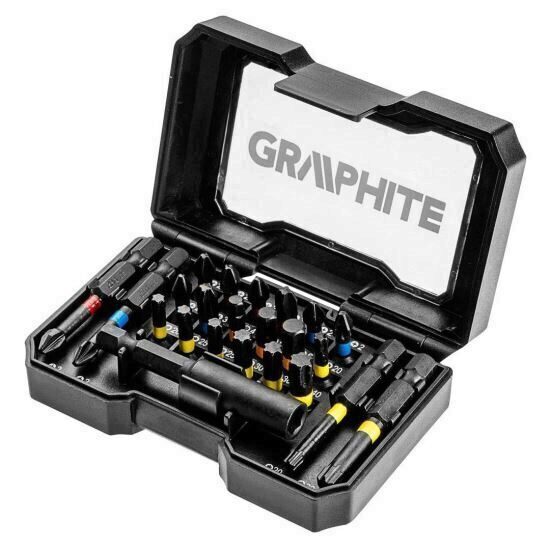 Set biti S2 23 piese GRAPHITE 56H612