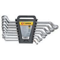 Set 8 chei inelare cotite 6-22 mm TOPEX 35D856