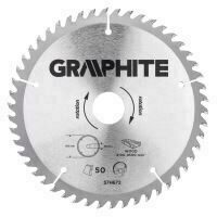 Lama circulara pentru fierastrau 190x30 mm, 50 dinti GRAPHITE 57H672