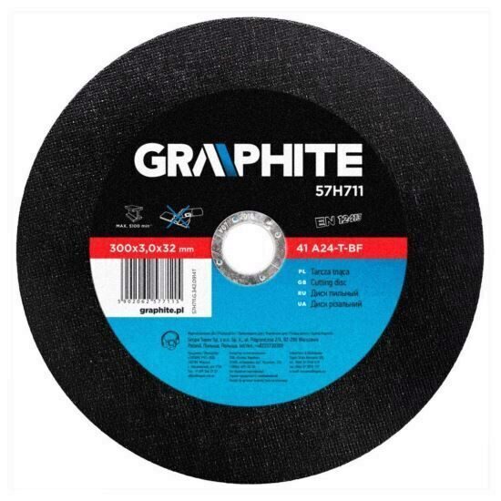 Disc taiere metal GRAPHITE