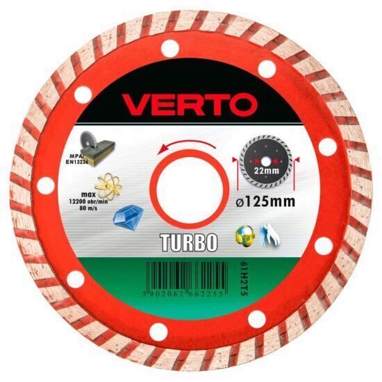Disc diamantat turbo VERTO