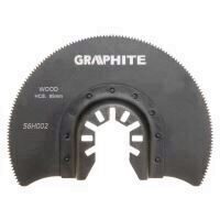 Disc semirotund lemn 85 mm GRAPHITE 56H002