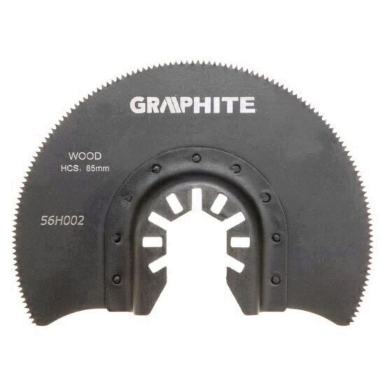 Disc semirotund lemn 85 mm GRAPHITE 56H002