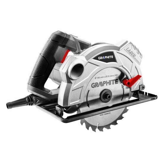 Fierastrau circular 1500W disc 185x20 mm GRAPHITE 58G492