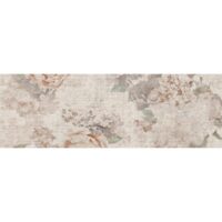 Piesa decorativa bej Tibetstone TBB23 model floral 25x75 cm