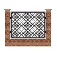 Panou de gard mare din tabla debitata cu plasma MAX 62 1500x1940 mm
