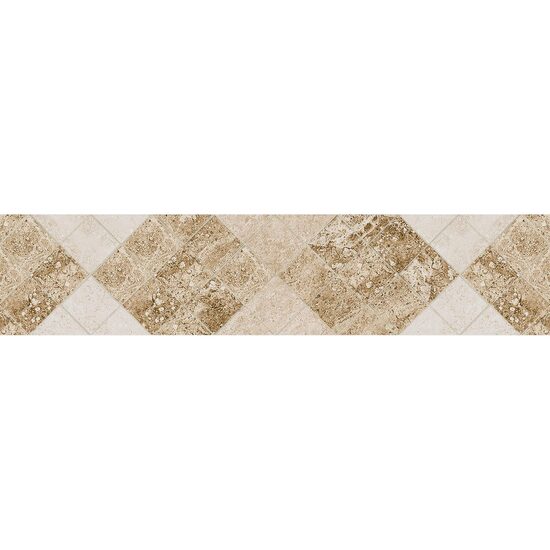 Piesa decorativa 2769 CAPRI RHOMB BEIGE 5,5x25 cm