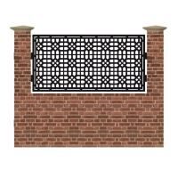 Panou de gard mic din tabla debitata cu plasma MAX 24 990x1940 mm