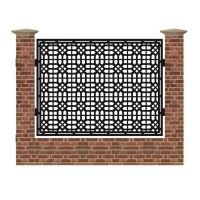 Panou de gard mare din tabla debitata cu plasma MAX 24 1500x1940 mm