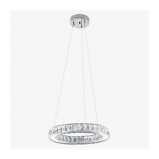 Candelabru LED Cristal 1 Cerc SLC Eternity, 30W, 4000K, cod 019-022-0030