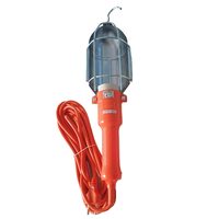 Lampă de lucru portabilă E27 60 W portocalie metal/plastic cu cablu 10 m 00-570