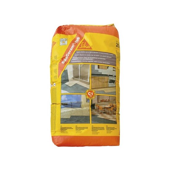 Adeziv gresie si faianta SikaCeram-105 gri, interior / exterior 25 Kg