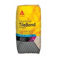 Adeziv flexibil pentru placari gresie si faianta SikaHome TileBond Flexible 20 Kg