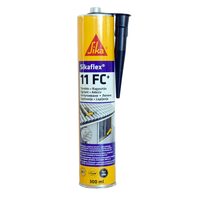 Adeziv sigilant monocomponent pe baza de poliuretan SikaFlex 11FC NEGRU 300 ml