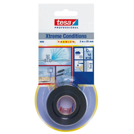 Bandă reparații 3 m*25 mm negru 4600-00004-00