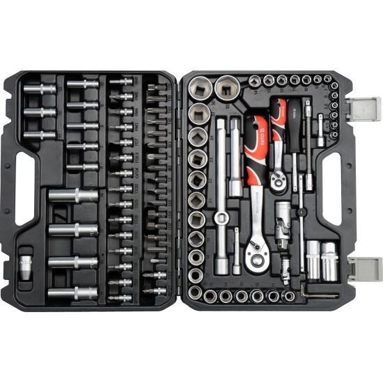 Trusa tubulare 1/2-1/4" 94 piese YATO YT-12681