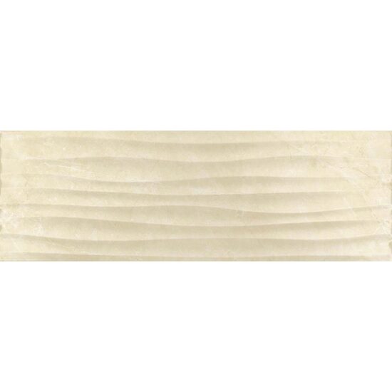 Faianta tip marmura Botticino Onda Beige, 25,5x75,5 cm, crem , cod 4728