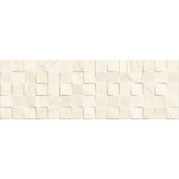 Piesa decorativa Dec Cubik Crema, model mozaic, A071, 25x75 cm, culoare crem, finisaj lucios, 1,51 mp/cutie