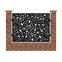 Panou de gard mare din tabla debitata cu plasma SEED 1500x1940 mm