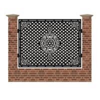 Panou de gard mare din tabla debitata cu plasma MUMBAY 1500x1940 mm