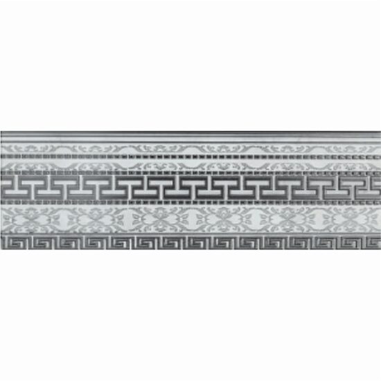 Piesa decorativa Bianco Silver White 4375, tip marmura, 25.5x75.5 cm, alb