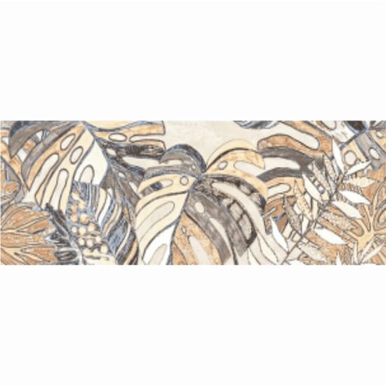 Piesa decorativa Botticino Leaves Beige 4374, tip marmura, 76.5x75.5 cm, bej